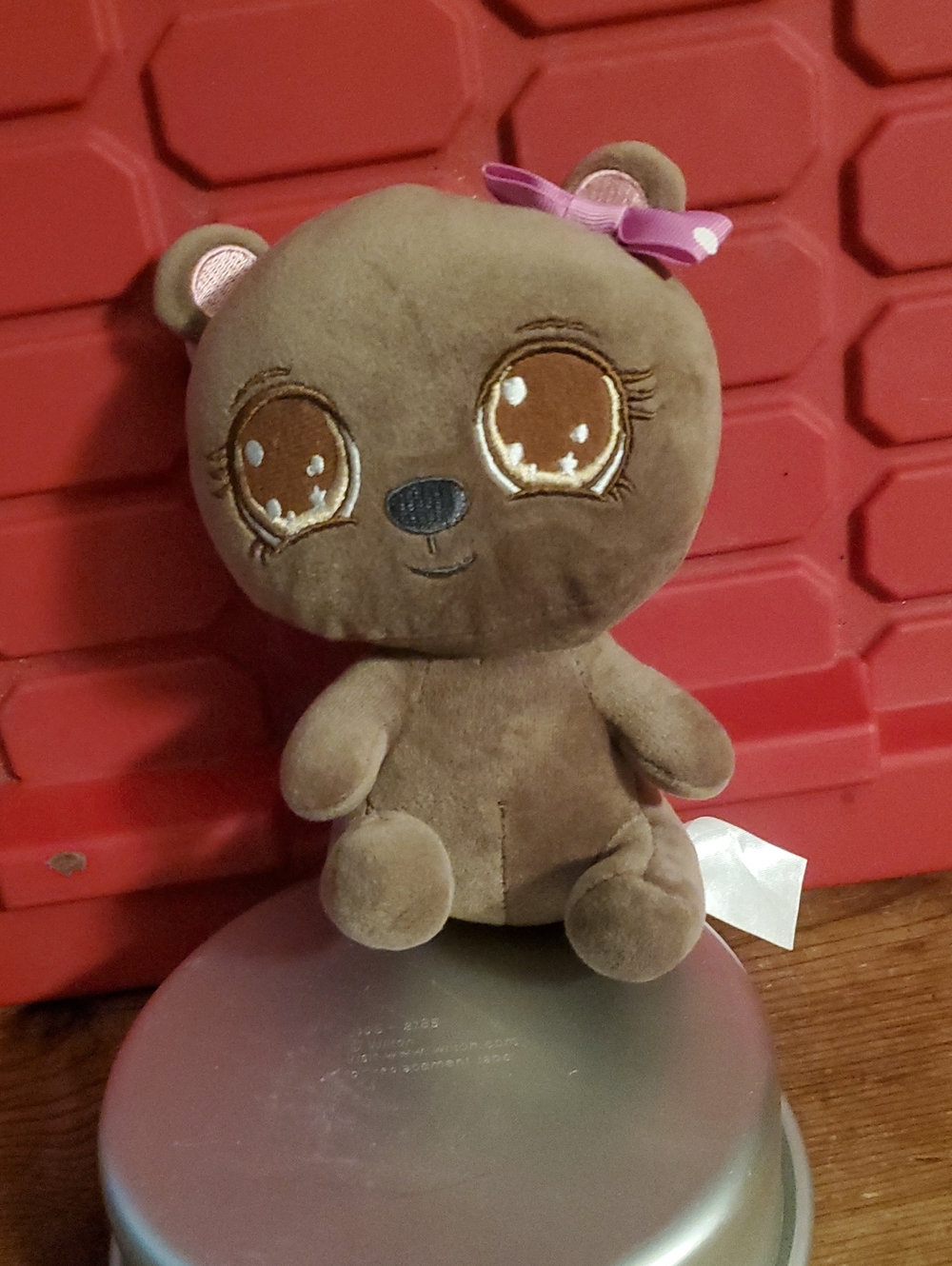 Big Baby Bearu T.A.G. Beasty Babties Clip-on Plush